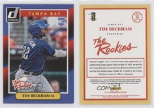 2014 Panini Donruss The Rookies Tim Beckham #10 RC