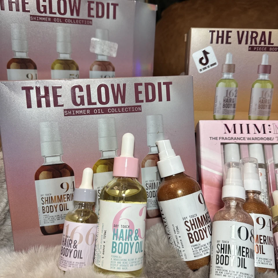 SALE! Lot Of MIIM MIIC - Shimmer Oil Collections The Glow Edit Sets, 62,63,64,65 - Image 3 of 4