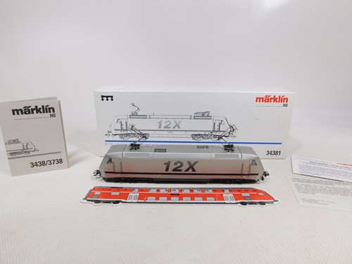 EB526-3# Märklin MHI H0 AC 34381 E-Lok 12X AEG NEM KK Delta digital NEUW+OVP - Bild 1 von 7