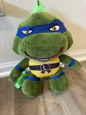 Teenage Mutant Ninja Turtles Leonardo 18 plush backpack