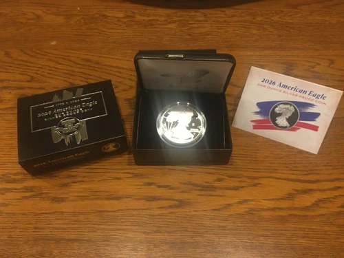 IN-HAND 1776 - 2026 W PROOF 1 Oz AMERICAN SILVER EAGLE 250th PRIVY US MINT w/OGP