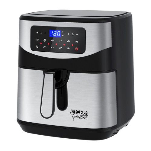 Kitchen Couture 12 Litre Air Fryer Multifunctional LCD One Touch Display Silver - Picture 1 of 10