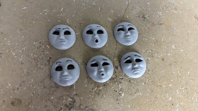 Bachmann Edward HO/OO Custom 3D Printed Faces (FULLY PAINTED!)