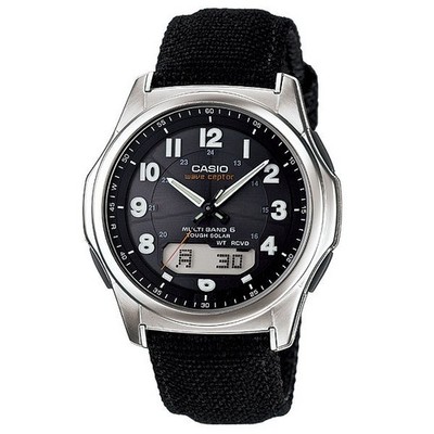 CASIO WAVE CEPTOR WVA-M630B-1AJF Black Tough Solar Men's Watch New in Box