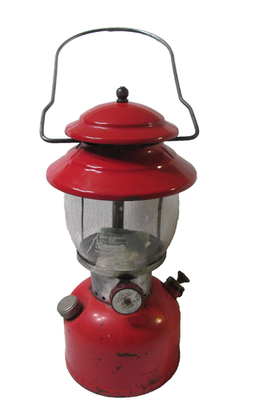 #ad #ad Vintage Red Coleman Model #200A Lantern Single Mantle date 3 66 Tested Lights $59.99