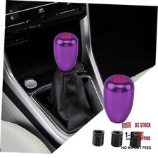 Zufoty Car Gear Shift Knobs, Manual Gear Shift Knobs Replacement, Purple