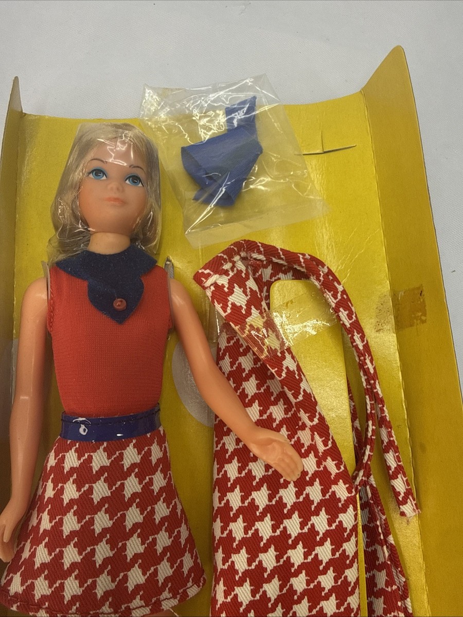 Barbie Skipper Grandit Mode #9513 Tenue Originale - 1976 - Poupée Mattel Incomplète