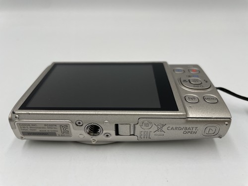 Excellent Canon PowerShot IXY 650 Elph 360 HS Compact Digital Camera silver 1050 - Picture 4 of 19