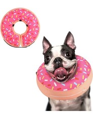 Supet Inflatable Dog Cone Collar Alternative After Surgery, Doggie Neck Donut M