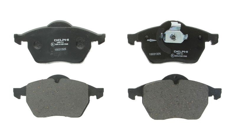Plaquettes de frein DELPHI LP1600 haute durabilité pour Saab 900 II 2.0