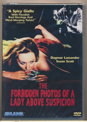 FORBIDDEN PHOTOS OF A LADY ABOVE SUSPICION (DVD NEW Giallo) Dagmar Lassander