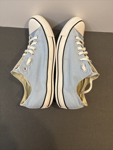 Converse All Star Chuck Taylor Schuhe Herren - 9 Damen - 11 - hellblau schön & gepflegt - Bild 7 von 15