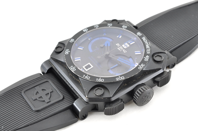 Zodiac ZMX01 ZO8538 Adventure Black [Near MINT] Men's Watch Quartz