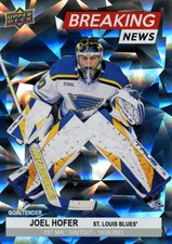 2024-25 Upper Deck Series 1 Breaking News Joel Hofer St. Louis Blues #BN-24