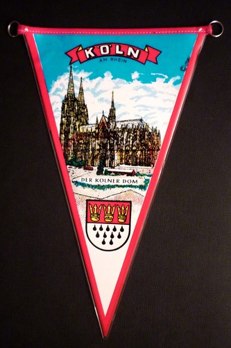 ALLEMAGNE DEUTSCHER FUSSBALL fanion vintage pennant