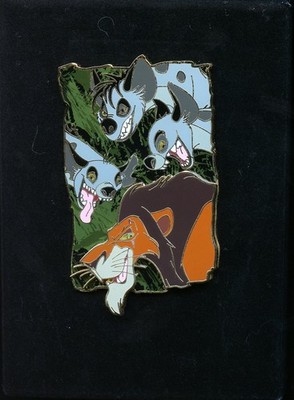 Disney Featured Artist Lion King Villain Scar & Hyenas Jumbo Boxed LE 750 Pin