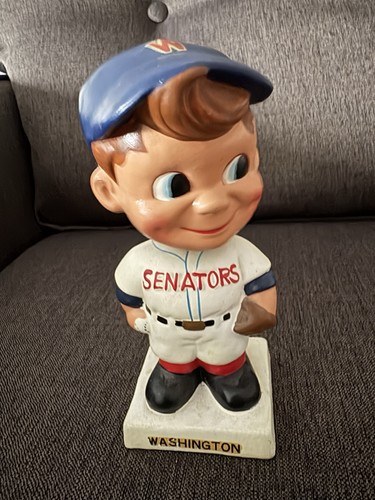 1961 Washington Senators Square White Base Vintage Wackelkopf NRMT - Bild 6 von 6