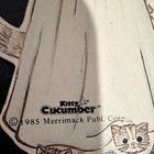 Merrimack Kitty Cucumber Paper Doll Uncut Loose Sheet, 1985, 1 Page — photo 3