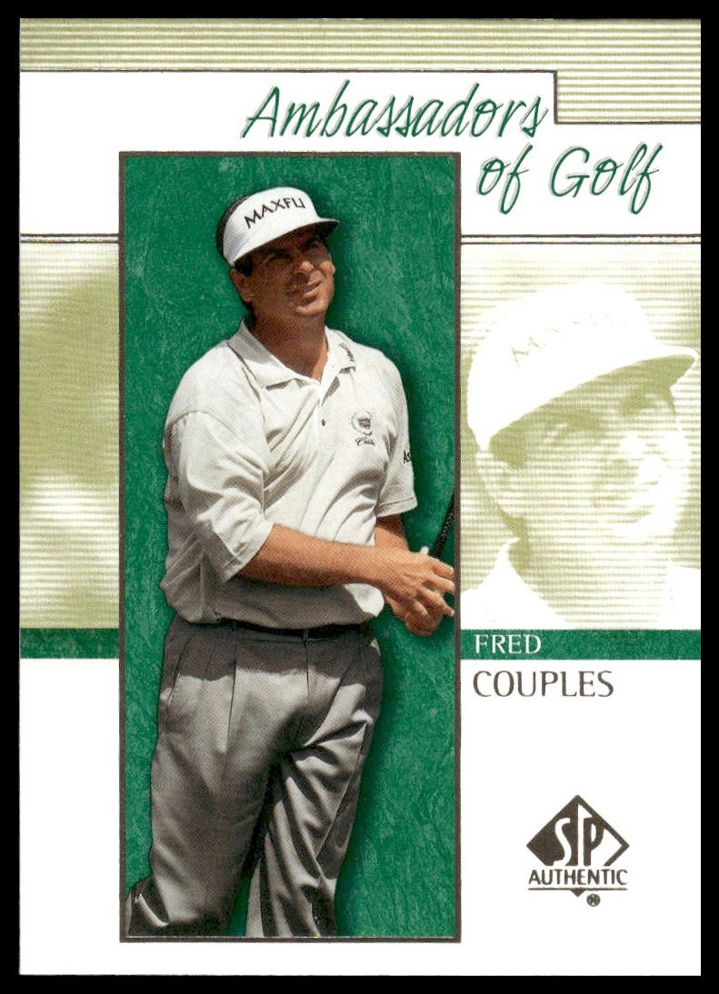 2001 SP Authentic #128 Fred Couples