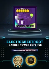 Electric Beetroot | Garden Tower Defense | GTD | Cheapest and Fast Delivery!!