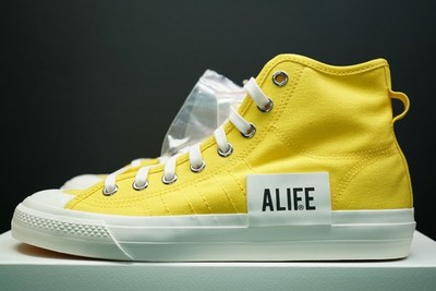 Adidas Nizza Hi X Alife Schuhe FX2619 Wonglo Off White Consortium Größe UK 8,5 DS