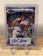 2023 Leaf Metal Nick Kurtz Diamond Wonders Crystal Silver RC Autograph - 3/8