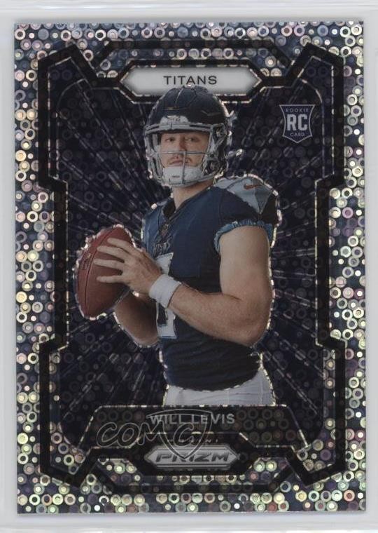 2023 Panini Prizm Rookie Variation No Huddle Prizm Will Levis #303 h3a