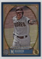2021 Topps Gypsy Queen Box Topper Chrome Indigo Refractor /150 Manny Machado mi7