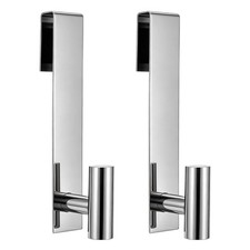 Shower Door Hooks for Towels and Robes, 7.5" Extended Over Glass Shower Door ...