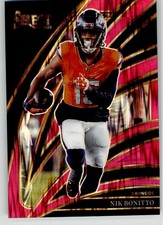 Nik Bonitto 2025 Panini Select Pink Prizm Shock 212 Denver Broncos