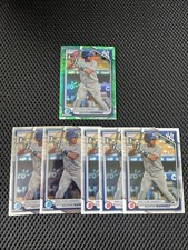 2024 Bowman Agustin Ramirez Green Lunar 1st Chrome + 2 Chrome Base + 3 Paper 1st