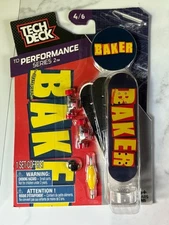 Tech Deck Performance Series 2 Baker 4/6 TD Skateboard Fingerboard NEW