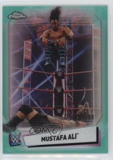 2021 Topps Chrome WWE Aqua Refractor /150 Mustafa Ali #32 0w6