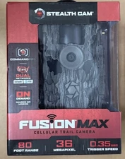 Stealth Cam FUSION MAX 80ft 36MP Cellular Trail Camera STC-FXWTX-W (8861)