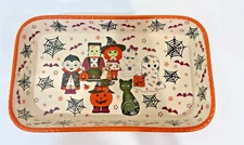 Temptations Boofetti Halloween Rectangular 3/4 Quart Baking Candy Dish