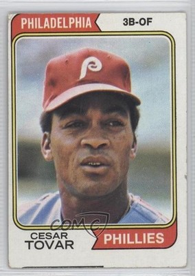 1974 Topps Cesar Tovar #538 10q4
