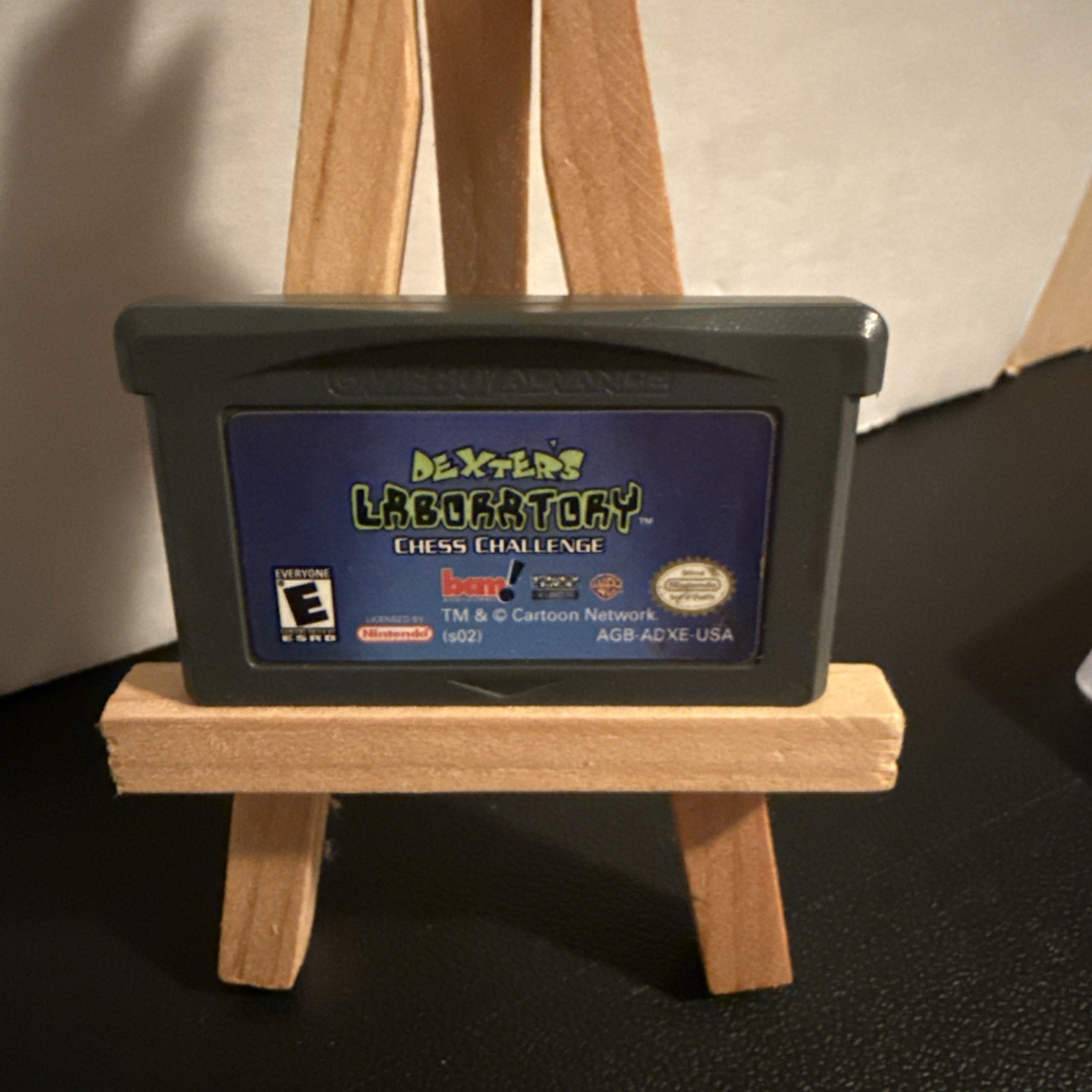 Dexter's Laboratory: Chess Challenge (Nintendo Game Boy Advance, 2002) - Cart