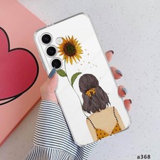 For Samsung Galaxy S25 S24 FE A35 A25 A17 A06 Pretty Girls Cover TPU Phone Case