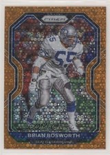 2020 Panini Prizm Orange Disco Prizm Brian Bosworth #299 09vi
