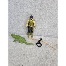 Gi Joe Croc Master Cobra Reptile Trainer 1987 
