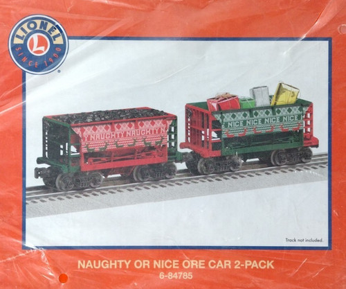 Raro Lionel 6-84785 Travieso O Bonito Mineral Coche Paquete de 2 Navidad Calibre O NUEVO | Zustand: New