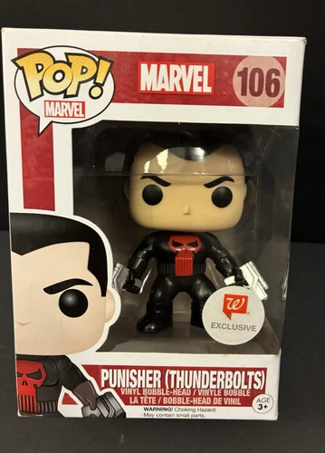 Funko Pop Thunderbolts Punisher 106 Marvel Walgreens Exclusive