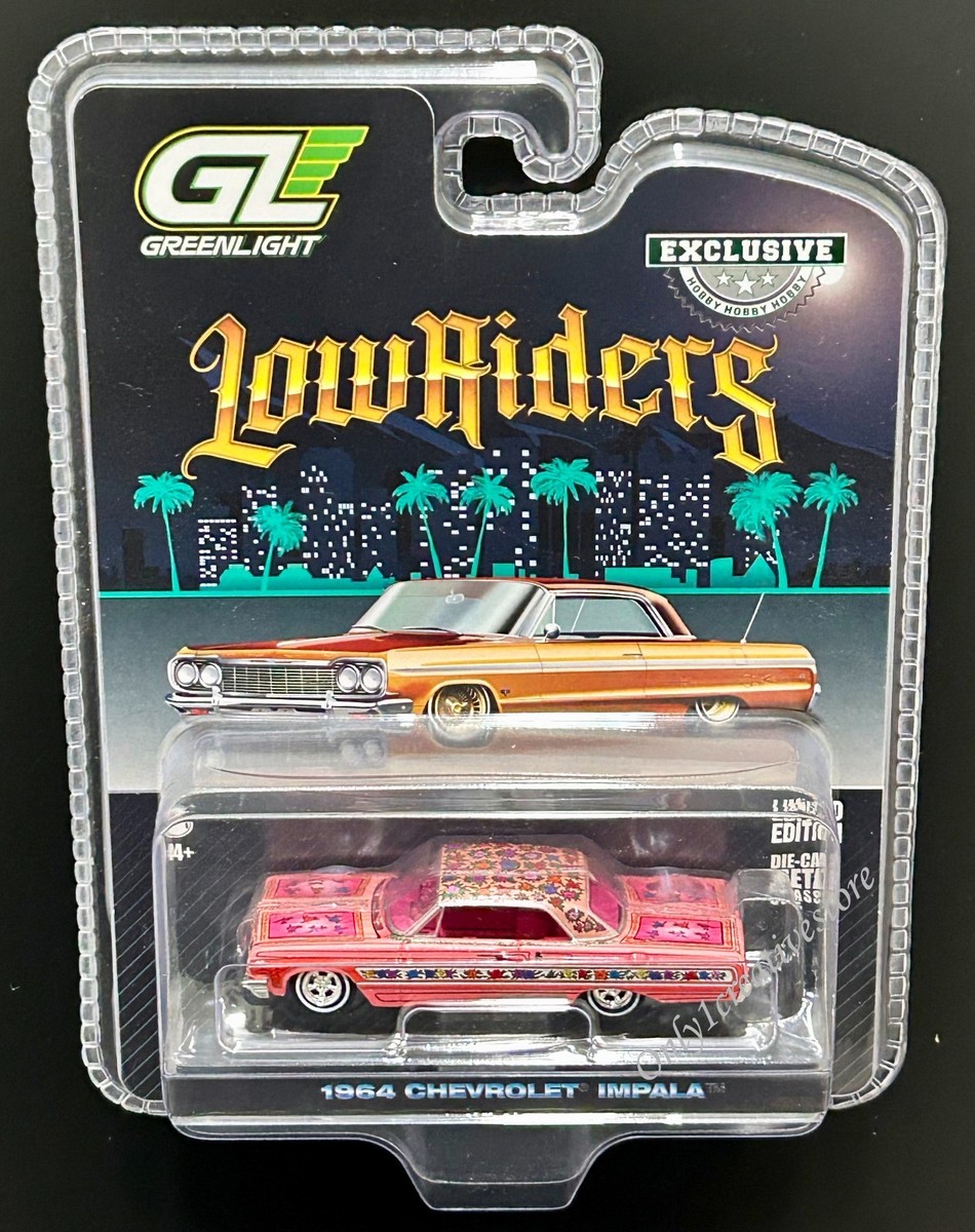 Greenlight 1:64 California Lowriders 1964 Chevrolet Impala Pink | eBay