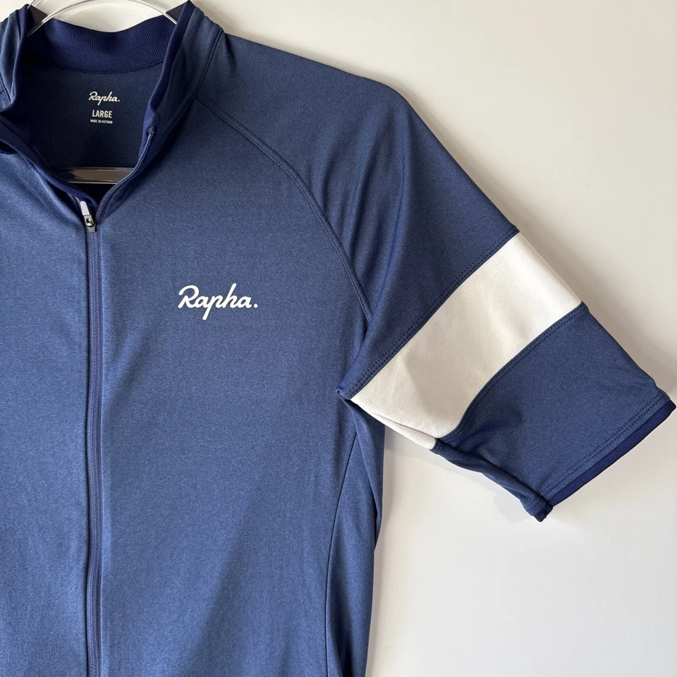 Rapha Cycling women’s core jersey blue size large $95 - Image 2 of 4