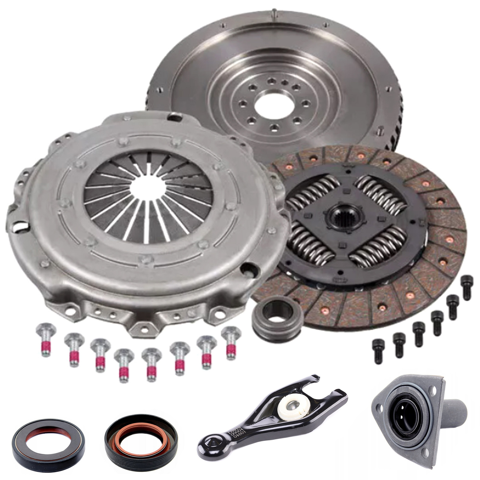 Kit volant moteur rigide 4 pièces résout panne embrayage Peugeot 307 2.0 HDi