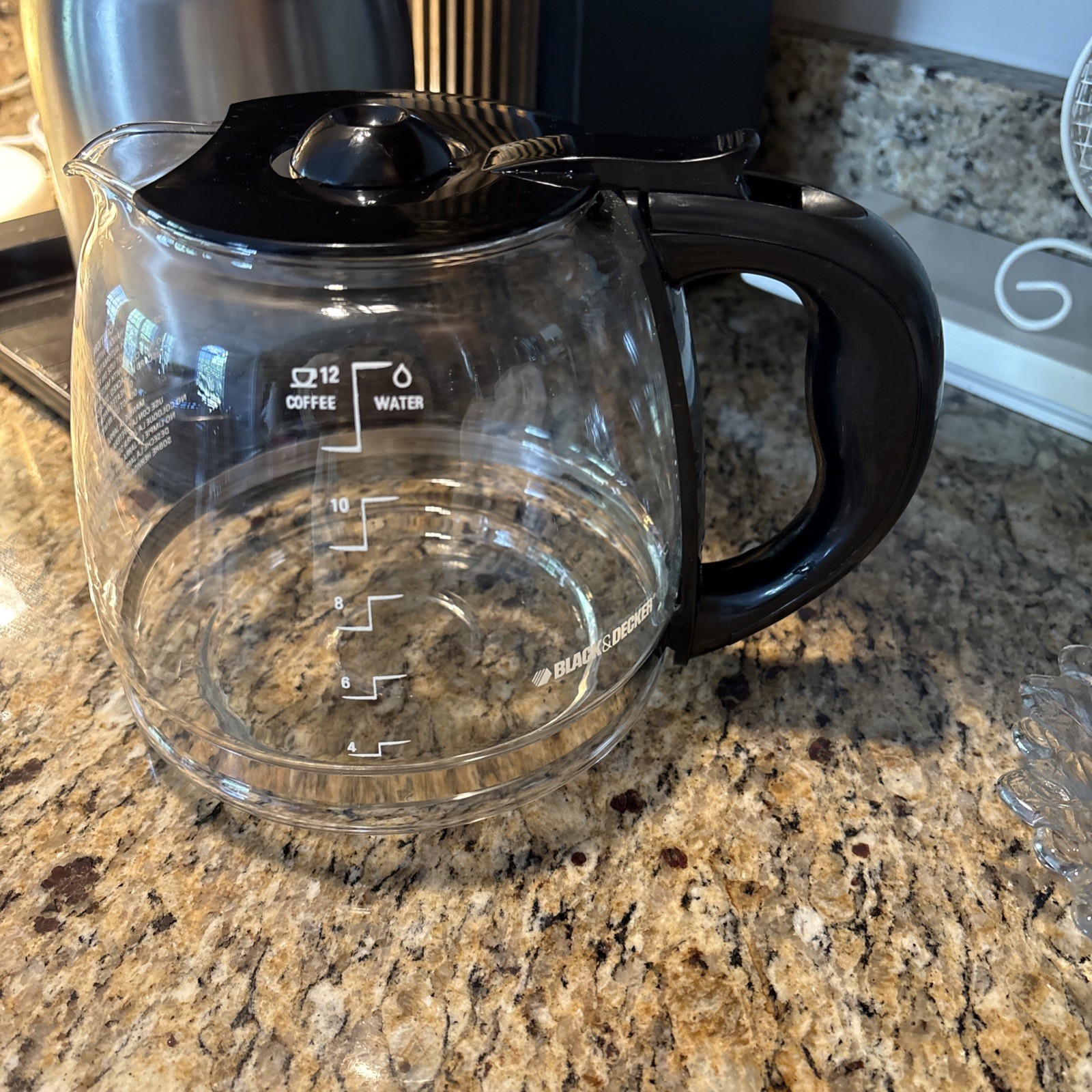 12 Cup Replacement Coffee Carafe For Black and Decker Coffee Maker