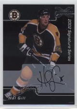 2002-03 ITG Be A Player Signature Series 2001-02 Buybacks Hal Gill #003 Auto 2a8