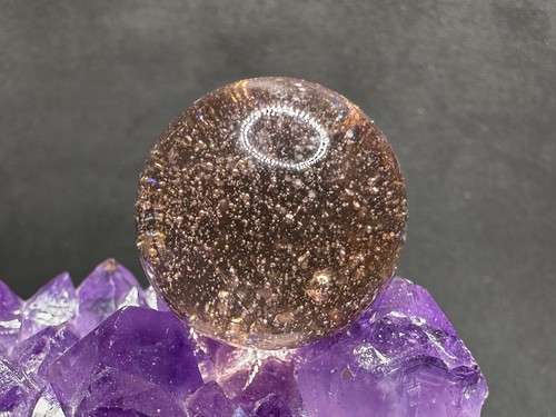 KILLER & BIG Vintage BUBBLY Clearie Clear Marble - Light Pink - .91" SHOOTER! - Picture 4 of 6