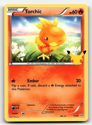 Torchic McDonald's Collection 2021 11/25