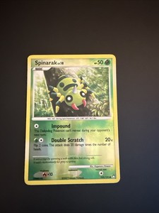 Pokemon Spinarak 103/123 Common Reverse Holo Card Mysterious Treasures